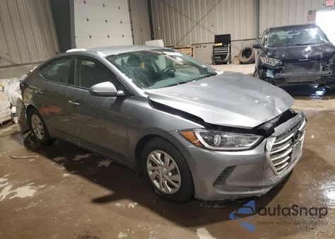 2017 Hyundai Elantra Se from USA, damaged, VIN KMHD74LF8HU430847